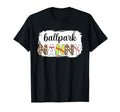 Bleached Ballpark Nanny Baseball T-Shirt - Custom Art Print Unisex - T-Shirt, Sweatshirt, Hoodie