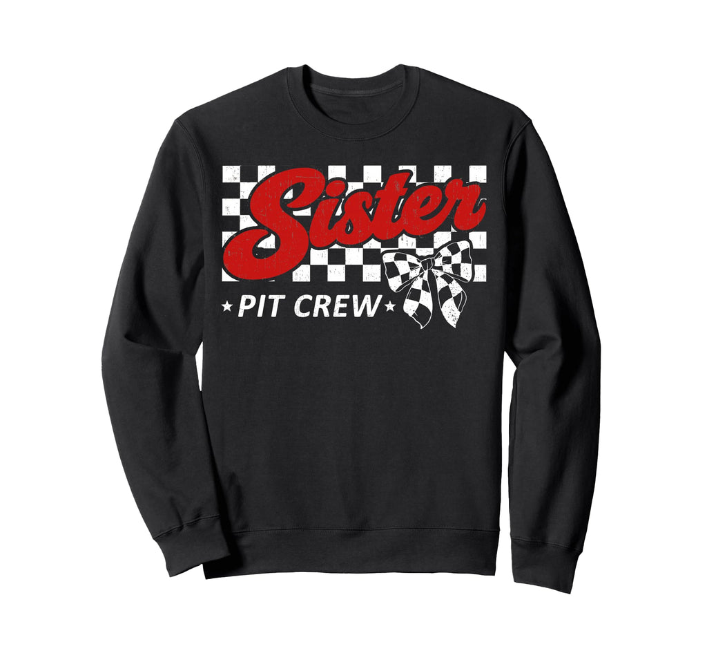 Race Car Birthday Racing Family Sweatshirt - Unique Graphic Men Women - T-Shirt, Sweatshirt, Hoodie