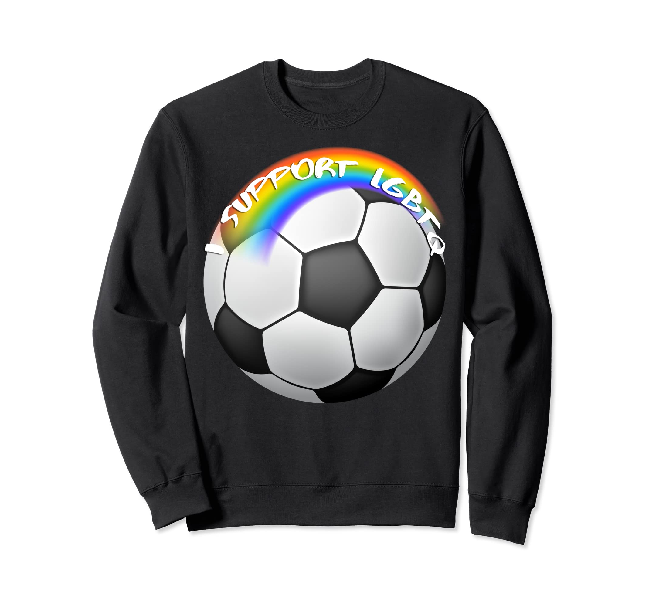 Soccer Lgbtq Ally Sweatshirt - Trendy Graphic for Adults - T-Shirt, Sweatshirt, Hoodie
