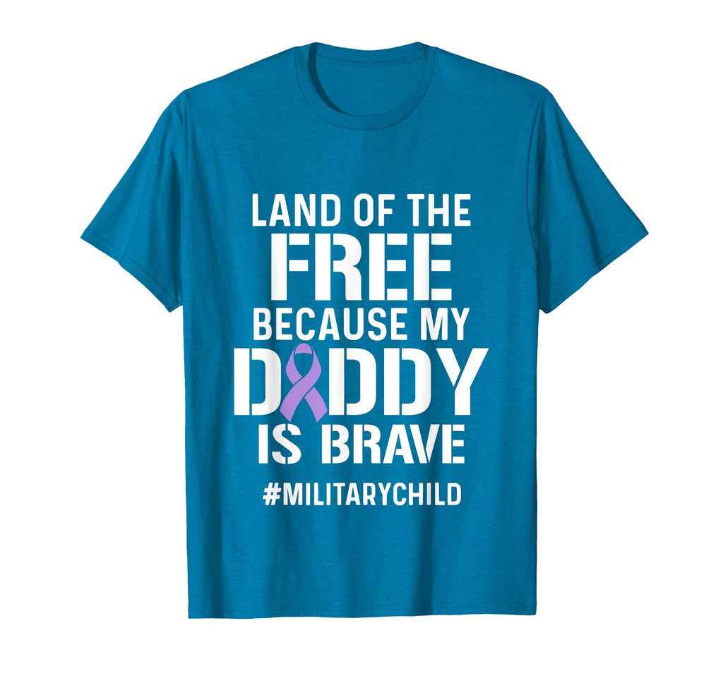 Military Child Month Purple Up Free T-Shirt - Fun Novelty Design Men Women - T-Shirt, Sweatshirt, Hoodie