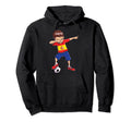 Dabbing Soccer Spain Spanish Football Hoodie - Graphic Print Men Women - T-Shirt, Sweatshirt, Hoodie
