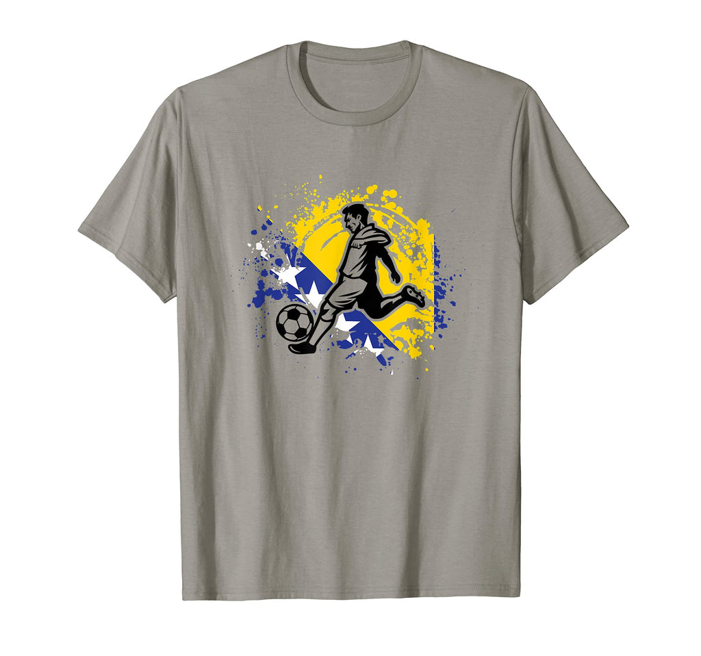 Bosnia And Herzegovina Football T-Shirt - Casual Everyday Wear Men Women - T-Shirt, Sweatshirt, Hoodie