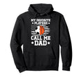 My Favorite Players Call Me Dad Soccer Hoodie - Unique Graphic Men Women - T-Shirt, Sweatshirt, Hoodie