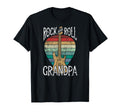 Rock N Roll Grandpa Guitar Player Music T-Shirt - Streetwear Style Unisex - T-Shirt, Sweatshirt, Hoodie