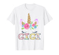 Gigi Unicorn Floral Birthday Family T-Shirt - Trendy Graphic Men Women - T-Shirt, Sweatshirt, Hoodie