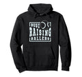 Busy Raising Ballers Funny Baseball Moms Hoodie - Novelty Apparel Unisex - T-Shirt, Sweatshirt, Hoodie