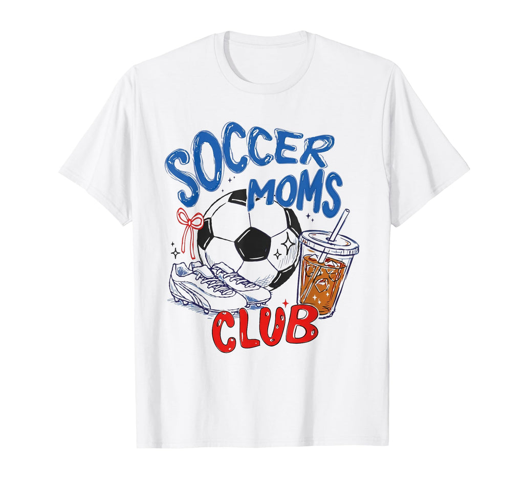 Mother Day Soccer Mom Club Motherhood T-Shirt - Minimalist Print Unisex - T-Shirt, Sweatshirt, Hoodie