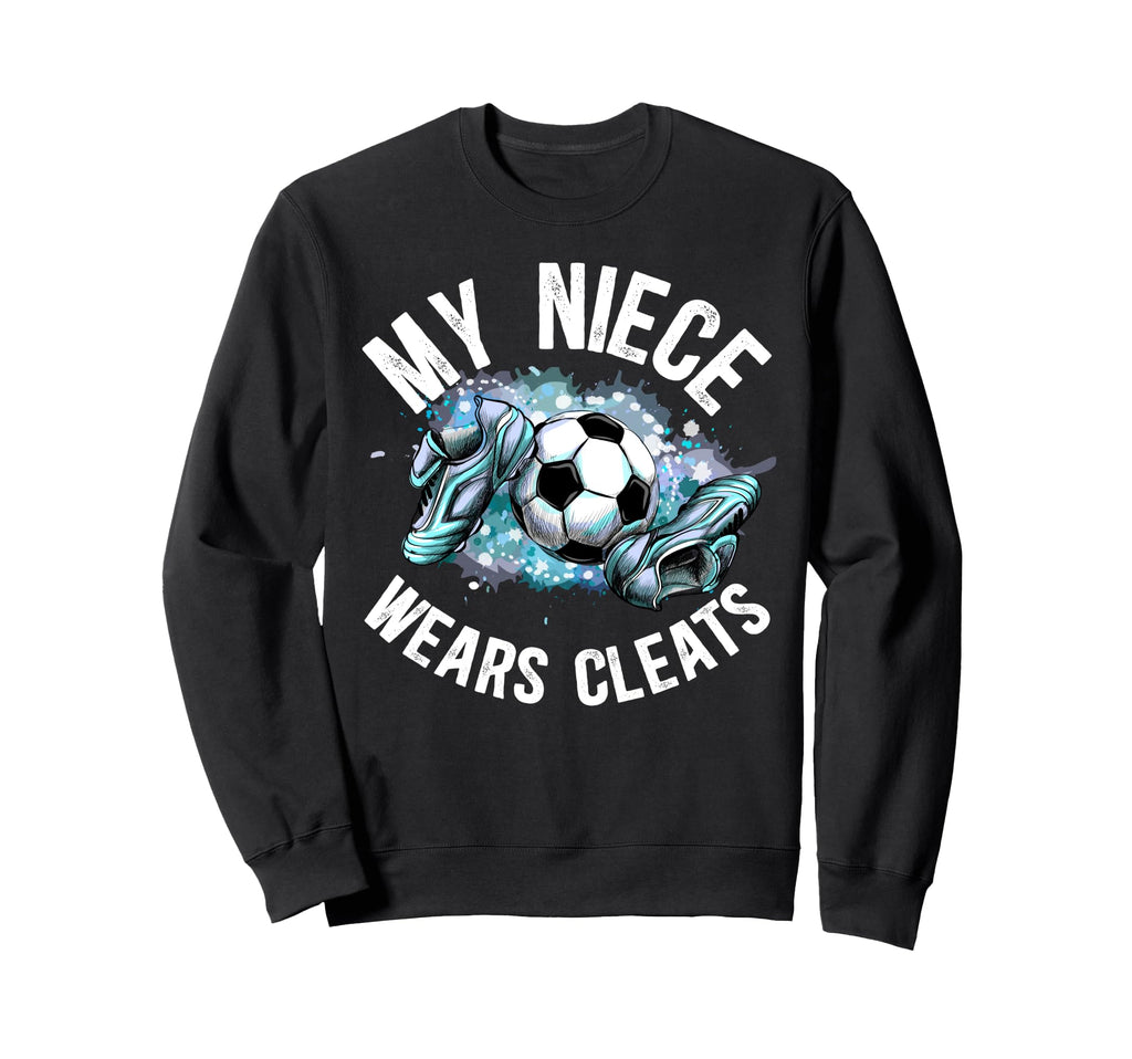 My Niece Soccer Uncle Soccer Player Sweatshirt - Minimalist Print Unisex - T-Shirt, Sweatshirt, Hoodie