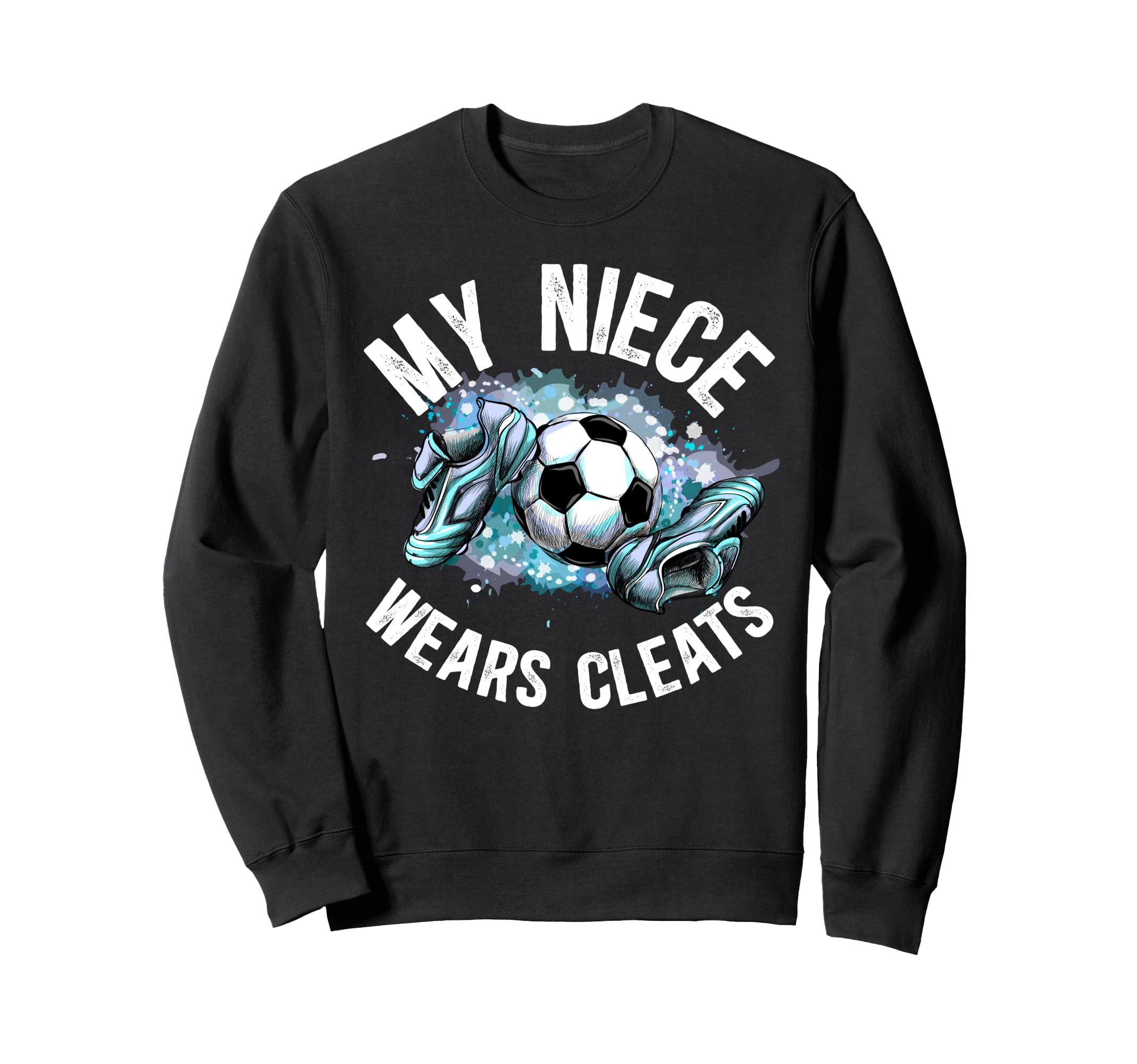 My Niece Soccer Uncle Soccer Player Sweatshirt - Minimalist Print Unisex - T-Shirt, Sweatshirt, Hoodie