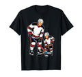 Father And Son Ice Hockey Matching Dad T-Shirt - Streetwear Style Unisex - T-Shirt, Sweatshirt, Hoodie
