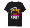 Leveled Up To Daddy 2025 Promoted T-Shirt - Fun Novelty Design for Adults - T-Shirt, Sweatshirt, Hoodie