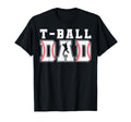 Groovy T Ball Dad Father Happy T-Shirt - Fun Novelty Design for Adults - T-Shirt, Sweatshirt, Hoodie