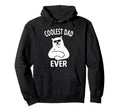 Coolest Dad Ever Ice Bear Funny Hoodie - Casual Everyday Wear Men Women - T-Shirt, Sweatshirt, Hoodie