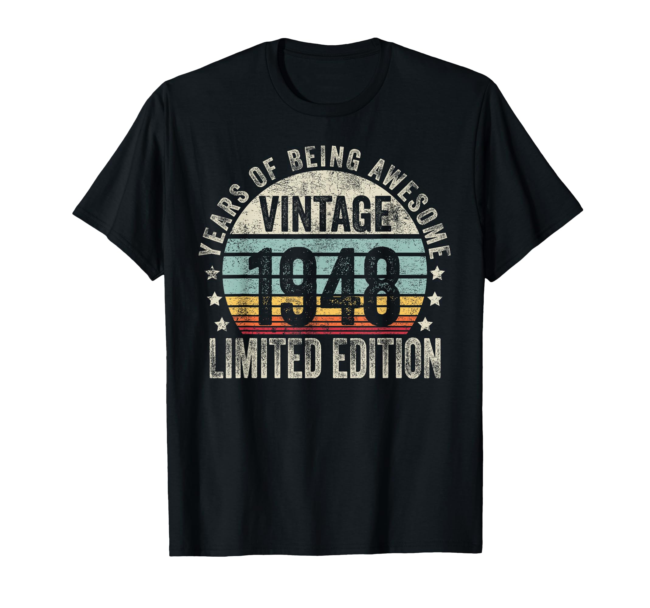 1948 T Shirts Funny 1948 Birthday T-Shirt - Streetwear Style Unisex - T-Shirt, Sweatshirt, Hoodie