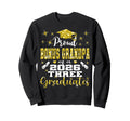 Proud Bonus Grandpa Three 2026 Sweatshirt - Custom Art Print Men Women - T-Shirt, Sweatshirt, Hoodie