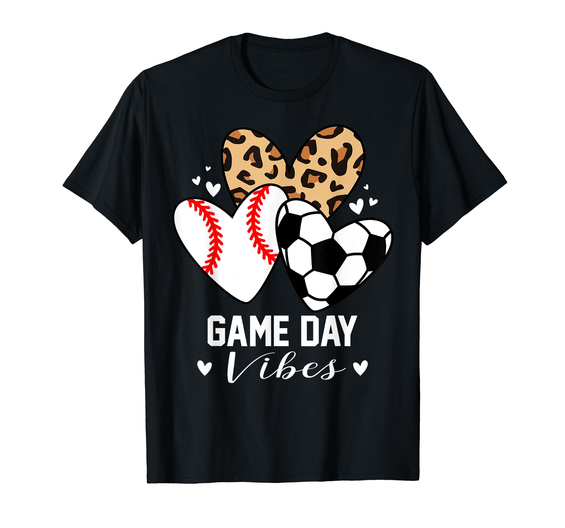 Game Day Vibes Funny Soccer Baseball Mom T-Shirt - Trendy Graphic Unisex - T-Shirt, Sweatshirt, Hoodie