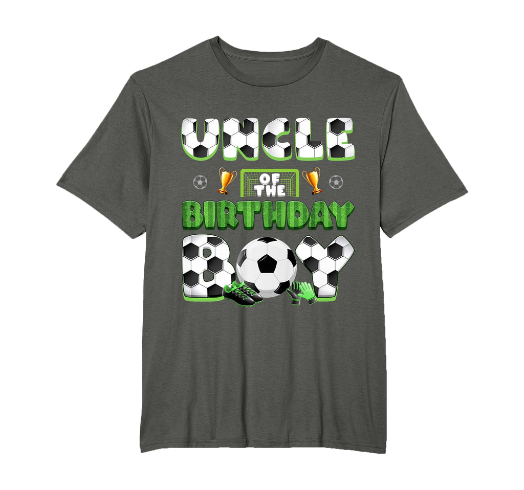 Uncle Birthday Soccer Group Family T-Shirt - Fun Novelty Design for Adults - T-Shirt, Sweatshirt, Hoodie