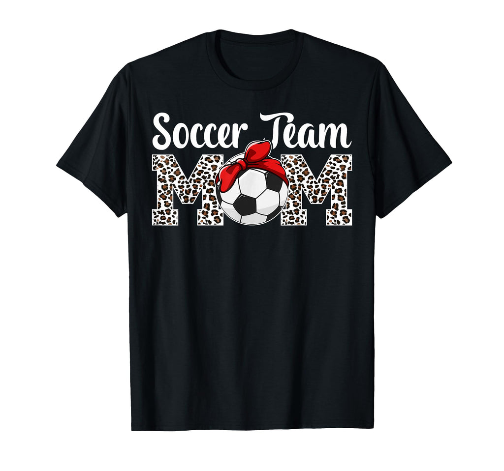 Soccer Team Mom Soccer Team Mama T-Shirt - Trendy Graphic for Adults - T-Shirt, Sweatshirt, Hoodie