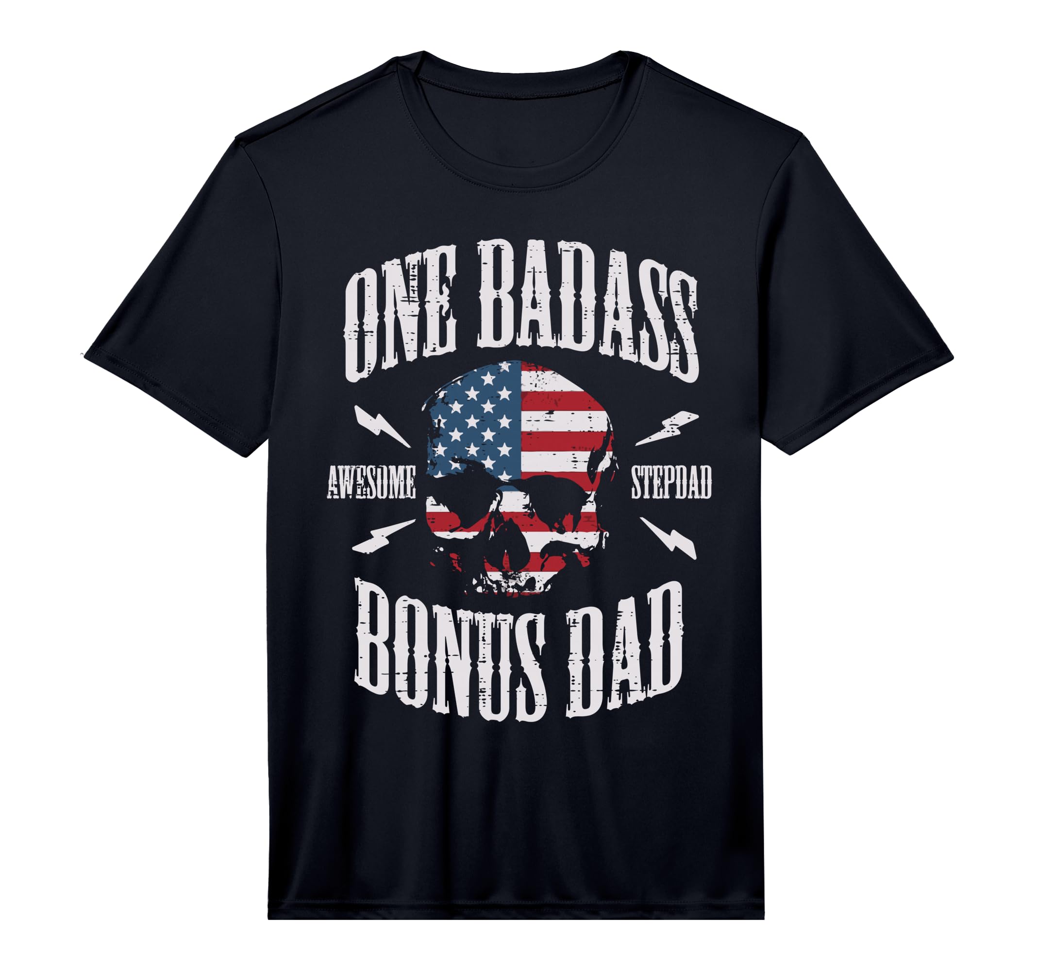 Mens One Badass Bonus Dad Us Flag T-Shirt - Streetwear Style Men Women - T-Shirt, Sweatshirt, Hoodie