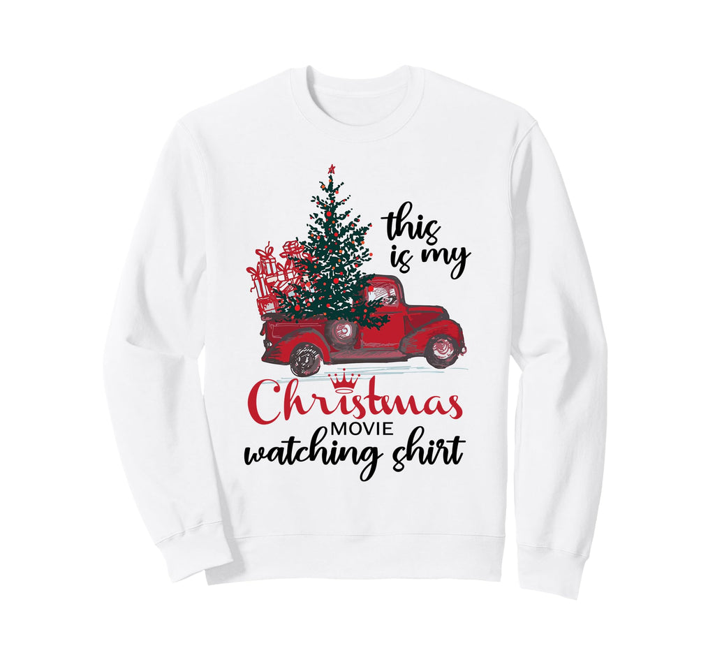 This Is My Movie Watching Red Truck Sweatshirt - Novelty Apparel Men Women - T-Shirt, Sweatshirt, Hoodie
