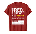 Red Friday Military Brother Wear Red T-Shirt - Minimalist Print Men Women - T-Shirt, Sweatshirt, Hoodie