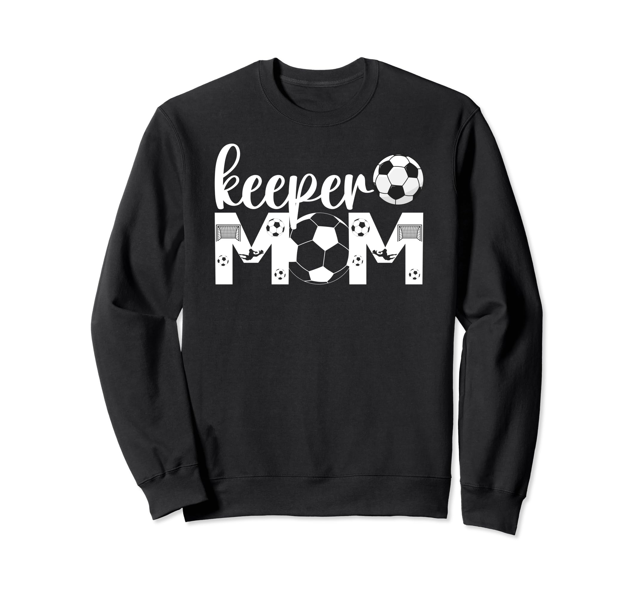 Soccer Keeper Mom Proud Mother Soccer Sweatshirt - Custom Art Print Unisex - T-Shirt, Sweatshirt, Hoodie