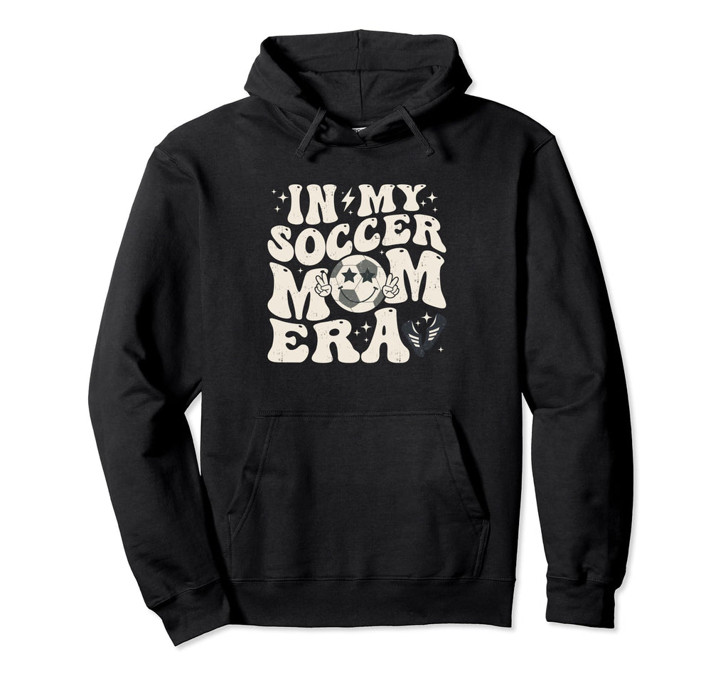 Groovy My Soccer Mom Era Hoodie - Minimalist Print Men Women - T-Shirt, Sweatshirt, Hoodie