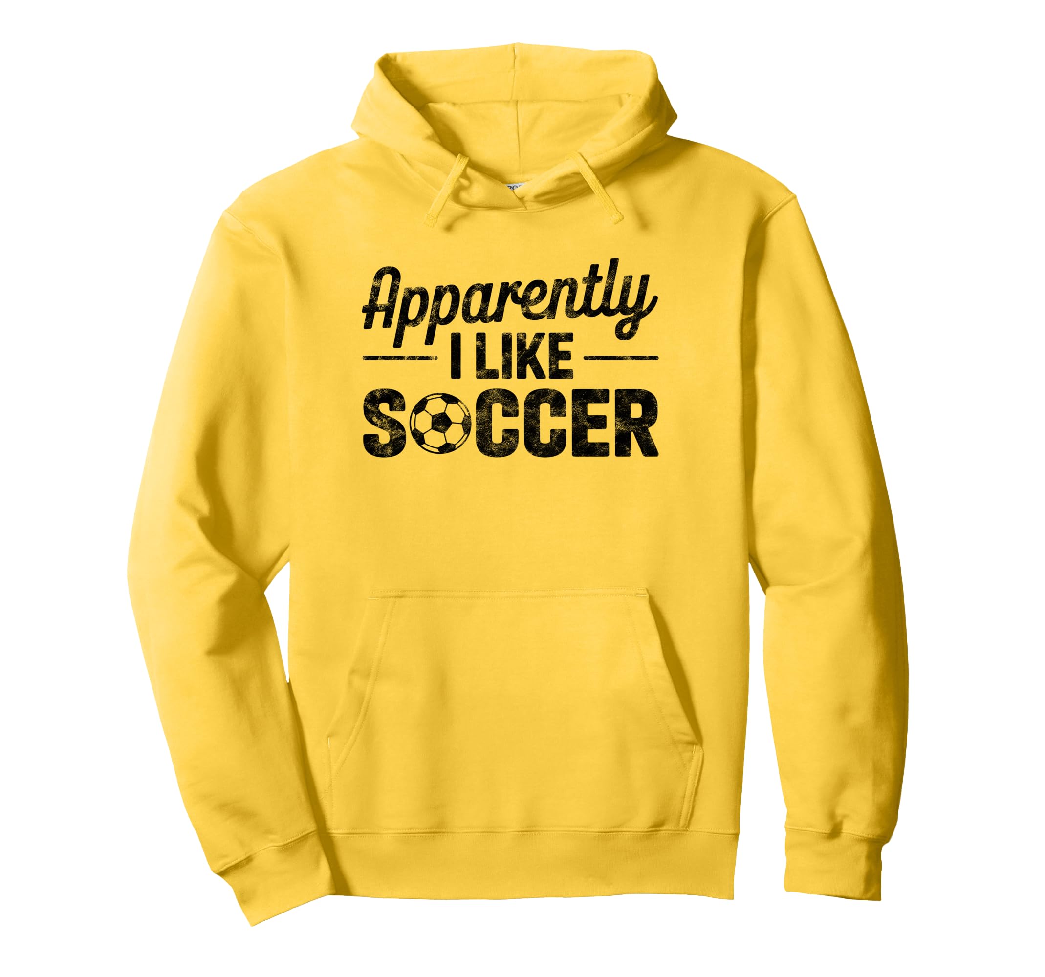 Apparently I Like Soccer Game Day Mom Dad Hoodie - Custom Art Print Unisex - T-Shirt, Sweatshirt, Hoodie