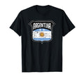Argentina Soccer Country Flag Crest T-Shirt - Minimalist Print for Adults - T-Shirt, Sweatshirt, Hoodie