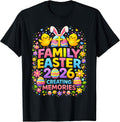 Family Easter 2026 Bunny Chicks Cute Creating - Adult & Kids T-Shirts, Sweatshirts & Hoodies apparel design preview 1