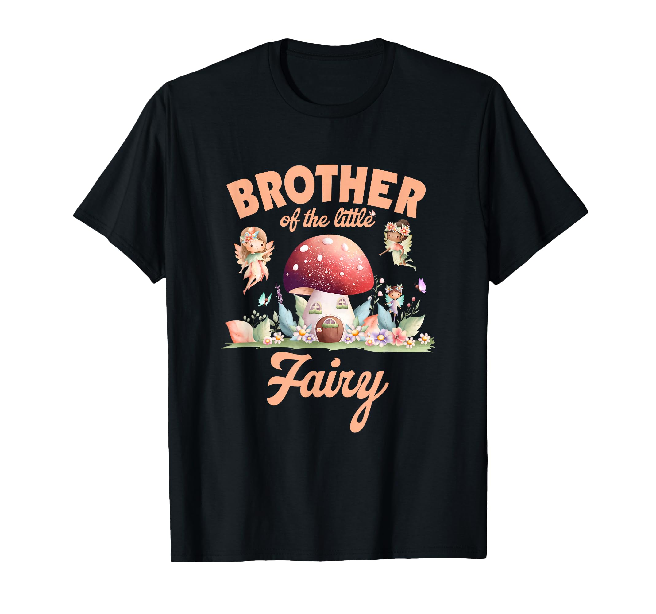 Brother Little Fairy 1St Birthday T-Shirt - Custom Art Print Unisex - T-Shirt, Sweatshirt, Hoodie