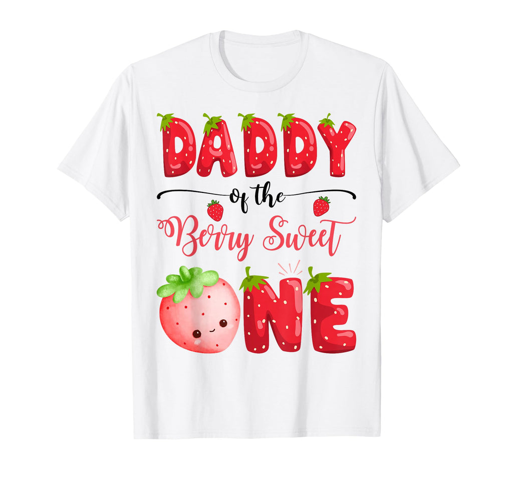 Daddy Berry Sweet One Birthday T-Shirt - Casual Everyday Wear for Adults - T-Shirt, Sweatshirt, Hoodie