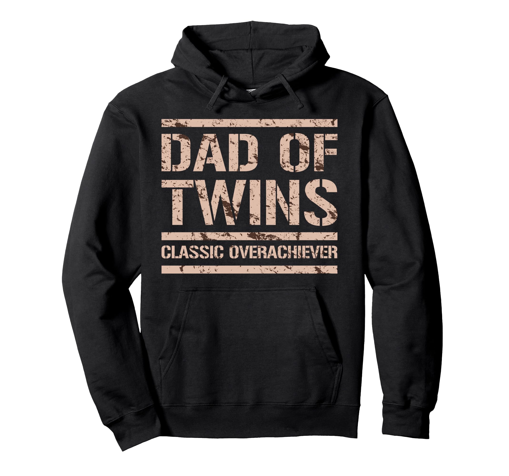 Dad Twins Fathers Day Funny Father Twins Hoodie - Graphic Print Men Women - T-Shirt, Sweatshirt, Hoodie