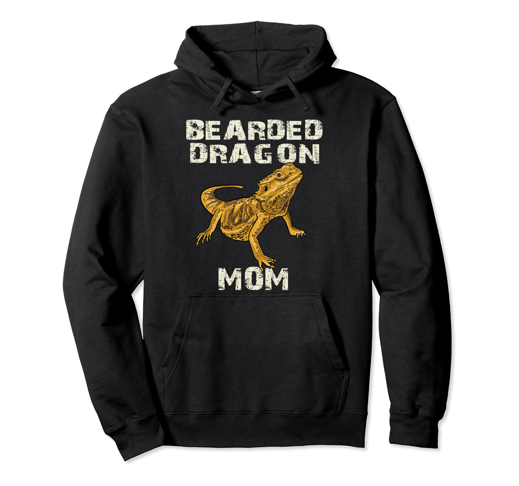 Bearded Dragon Mom Lover Gift Owner Love Hoodie - Custom Art Print Unisex - T-Shirt, Sweatshirt, Hoodie
