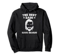 Father Beard Bearded Dad Fathers Hoodie - Minimalist Print for Adults - T-Shirt, Sweatshirt, Hoodie