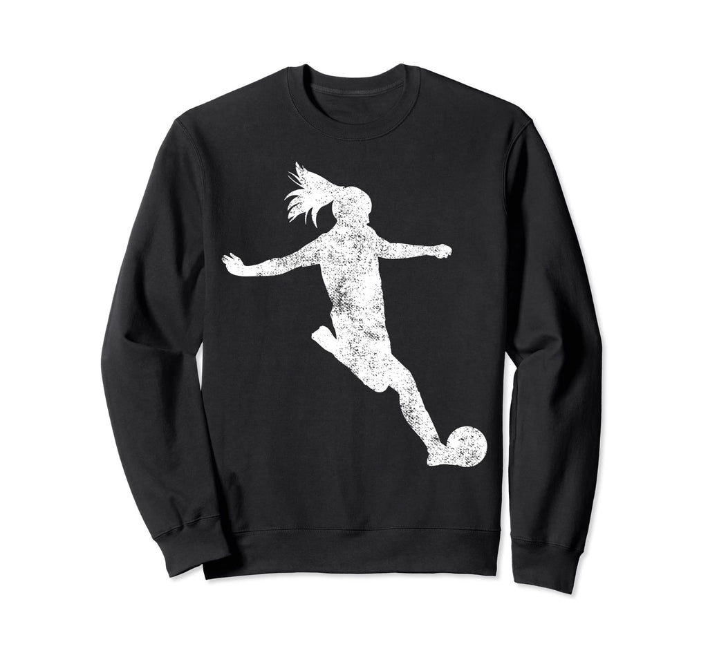 Soccer Player Gift Sweatshirt - Aesthetic Graphic Men Women - T-Shirt, Sweatshirt, Hoodie
