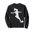 Soccer Player Gift Sweatshirt - Aesthetic Graphic Men Women - T-Shirt, Sweatshirt, Hoodie