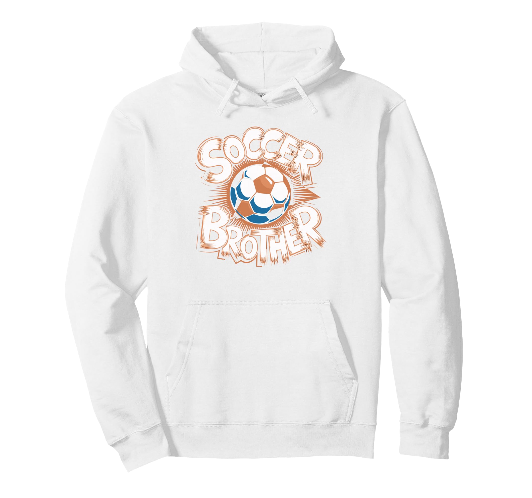 Soccer Brother Sketch Ball Hoodie - Casual Everyday Wear Unisex - T-Shirt, Sweatshirt, Hoodie