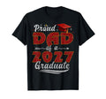 Proud Dad Class 2027 Graduate Senior T-Shirt - Aesthetic Graphic Unisex - T-Shirt, Sweatshirt, Hoodie