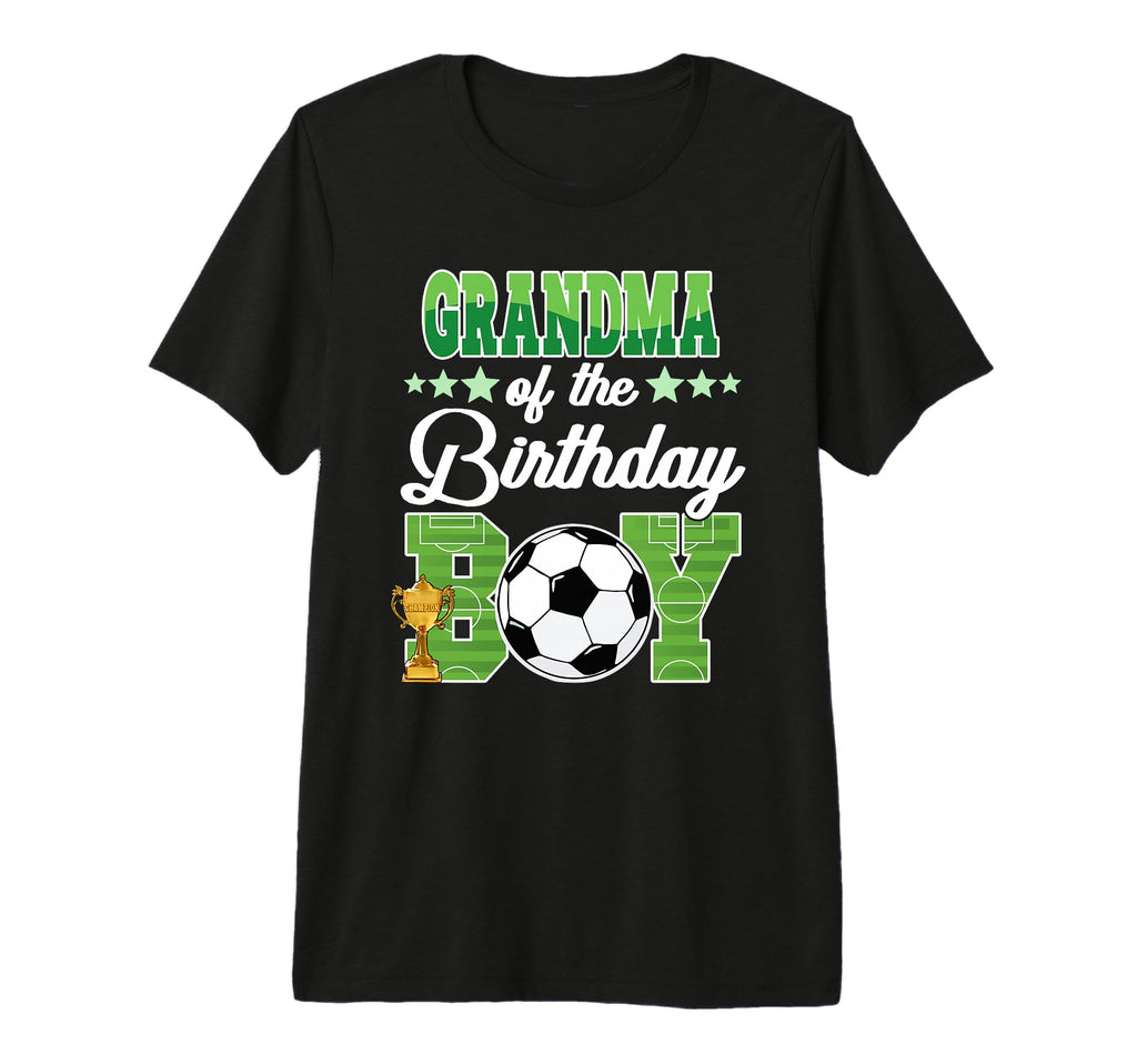 Soccer Grandma Birthday Party Soccer T-Shirt - Minimalist Print Men Women - T-Shirt, Sweatshirt, Hoodie