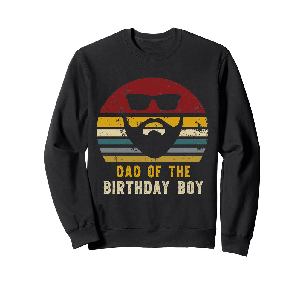 Dad Birthday Rad Dad Sweatshirt - Graphic Print Unisex - T-Shirt, Sweatshirt, Hoodie