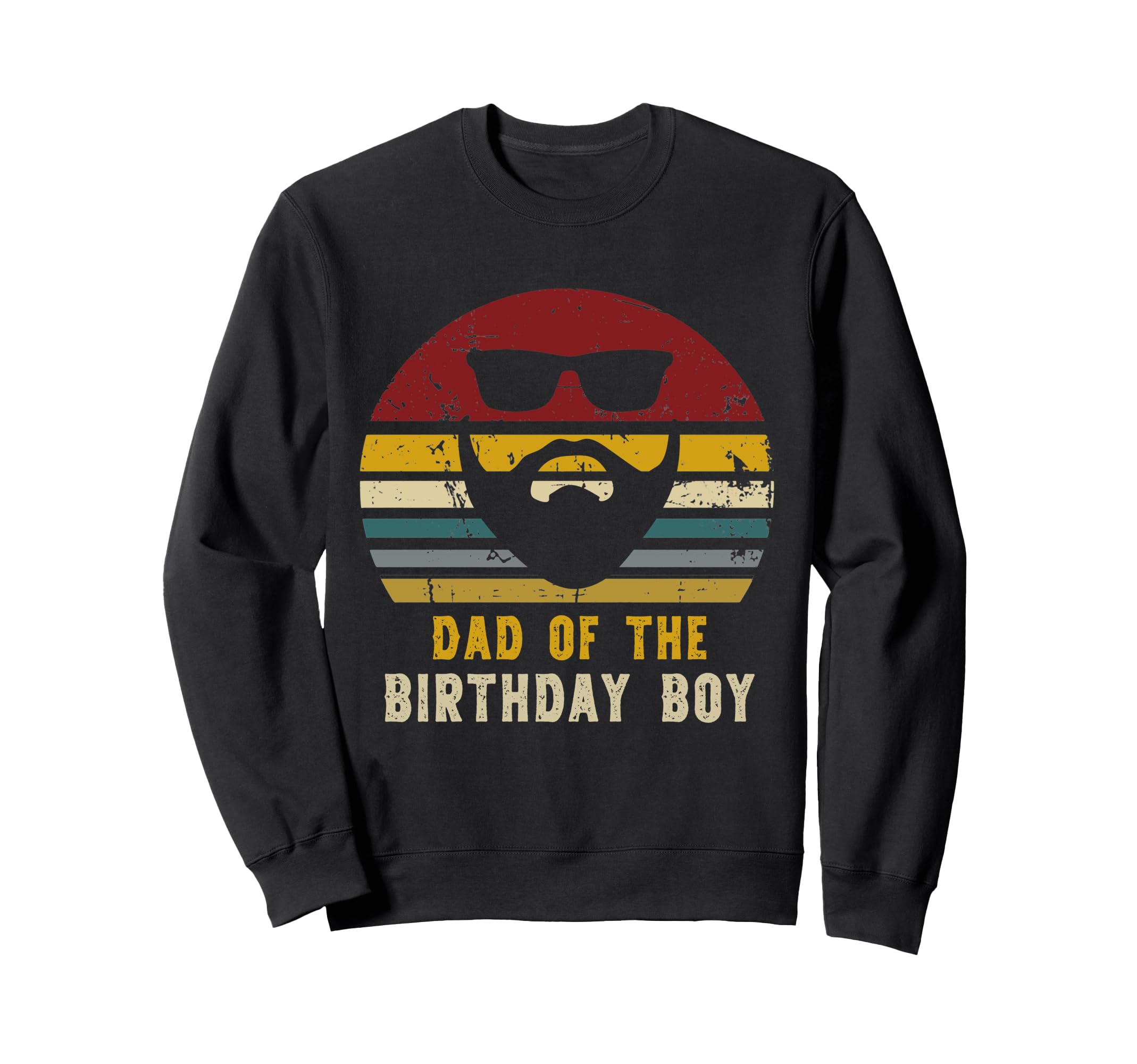 Dad Birthday Rad Dad Sweatshirt - Graphic Print Unisex - T-Shirt, Sweatshirt, Hoodie