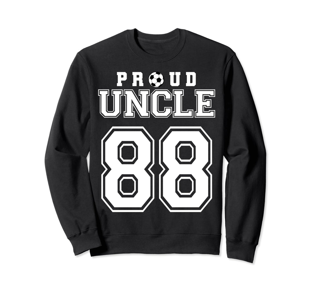 Number 88 Custom Proud Soccer Futbol Sweatshirt - Trendy Graphic Unisex - T-Shirt, Sweatshirt, Hoodie