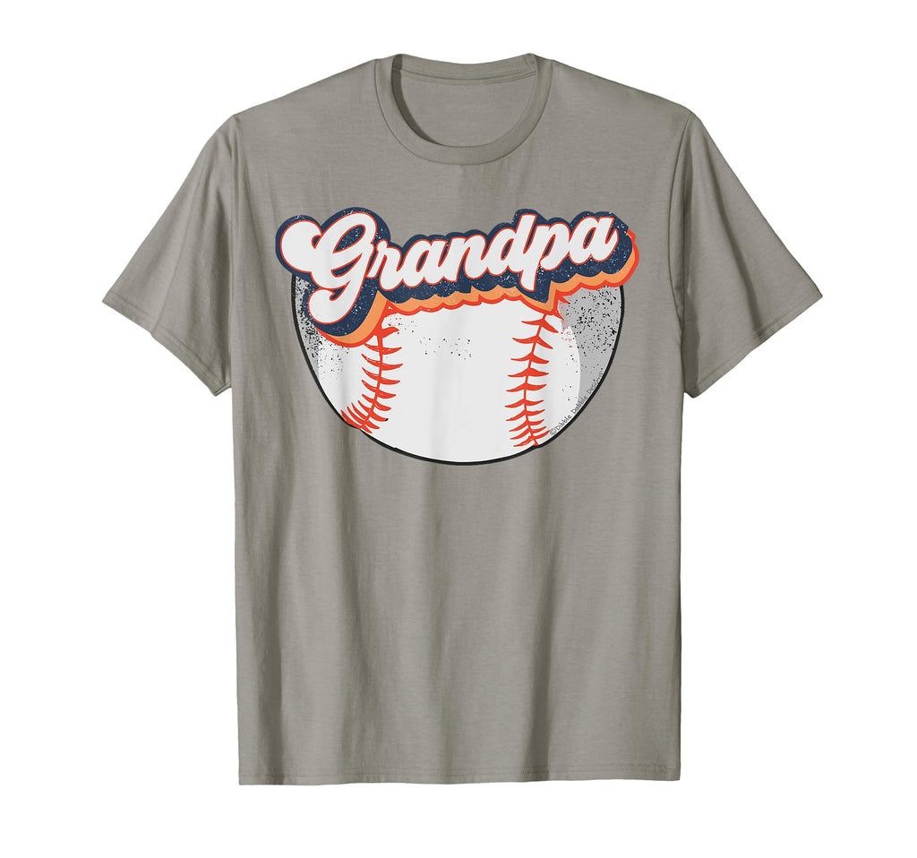 Grandpa Baseball Softball Fathers Day T-Shirt - Graphic Print for Adults - T-Shirt, Sweatshirt, Hoodie
