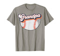 Grandpa Baseball Softball Fathers Day T-Shirt - Graphic Print for Adults - T-Shirt, Sweatshirt, Hoodie