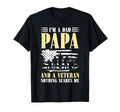 Im Veteran Dad Papa Grandpa Funny T-Shirt - Graphic Print Unisex - T-Shirt, Sweatshirt, Hoodie