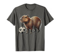 Capybara Soccer T-Shirt - Novelty Apparel Men Women - T-Shirt, Sweatshirt, Hoodie