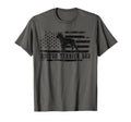 Boston Terrier Dad Distressed American T-Shirt - Minimalist Print Unisex - T-Shirt, Sweatshirt, Hoodie