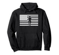 American Flag Soccer Soccer Hoodie - Fun Novelty Design Unisex - T-Shirt, Sweatshirt, Hoodie