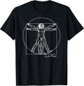 Vintage Vitruvian Man by Leonardo da Vinci Famous - Adult & Kids T-Shirts, Sweatshirts & Hoodies apparel design preview 1